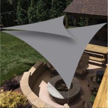 
						ŻAGIEL PRZECIWSŁONECZNY OGRODOWY TRÓJKĄT 3X3X4M SZARY
					
