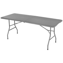 
						STÓŁ CATERINGOWY SKŁADANY W WALIZKĘ 180x70CM MAX.100KG SZARY
					