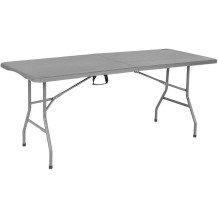 
						STÓŁ CATERINGOWY SKŁADANY W WALIZKĘ 180x70CM MAX.100KG SZARY
					