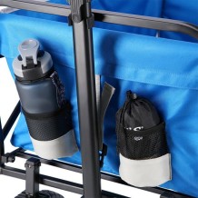 NC1606 WÓZEK NIEBIESKO-SZARY 125l NILS CAMP 