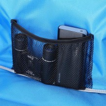 NC1606 WÓZEK NIEBIESKO-SZARY 125l NILS CAMP 