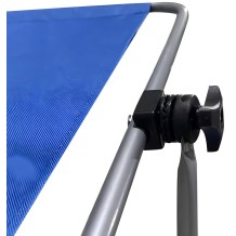 
						LEŻAK SKŁADANY PLAŻOWY Z DASZKIEM NA KÓŁKACH 116x62x62-90CM NIEBIESKI
					