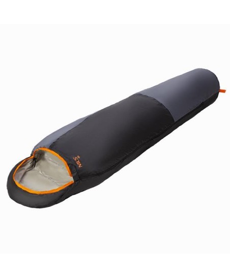 NC1705 ŚPIWÓR ULTRA LIGHT SZARO-POMARAŃCZOWY NILS CAMP 