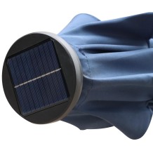 
						PARASOL OGRODOWY Z OŚWIETLENIEM LED 300CM GRANATOWY
					