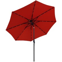 
						PARASOL OGRODOWY Z OŚWIETLENIEM LED 300CM COCCORA
					