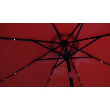 
						PARASOL OGRODOWY Z OŚWIETLENIEM LED 300CM COCCORA
					