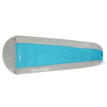 
						ŚPIWÓR TURYSTYCZNY TRAVELER 210X80/50CM  BŁĘKITNO SZARY ENERO CAMP
					