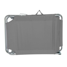 
						ŁÓŻKO TURYSTYCZNE KEMPINGOWE SKŁADANE SZARE
					