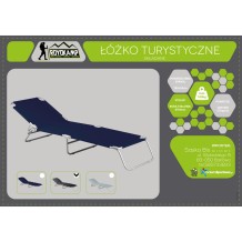 
						ŁÓŻKO TURYSTYCZNE KEMPINGOWE SKŁADANE CZARNE
					