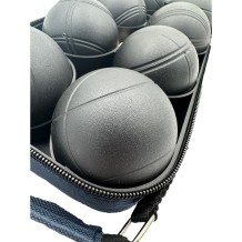 
						KULE DO GRY 8 SZT.BOULE PETANQUE CZARNE POKROWIEC ENERO PRO
					