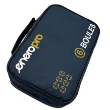 
						KULE DO GRY 6 SZT.BOULE PETANQUE CZARNE POKROWIEC ENERO PRO
					