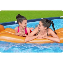 Basen ogrodowy stelażowy 400 x 211 x 81 cm 5w1 Bestway 56405N