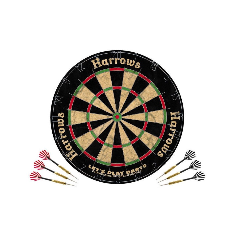 Zestaw Harrows Let's Play Darts Game Set / tarcza + rzutki