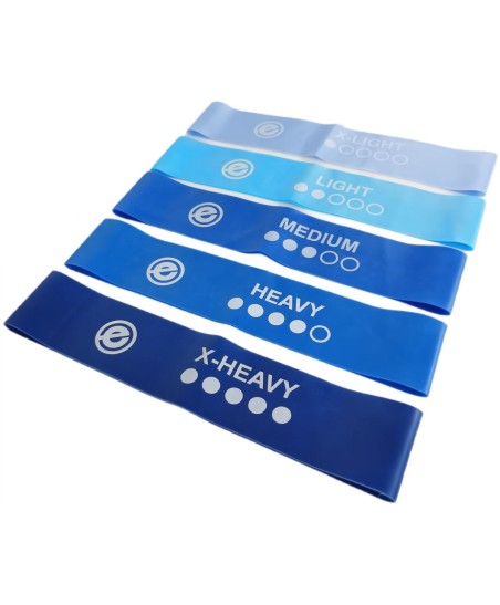 
						ZESTAW 5 GUM DO ĆWICZEŃ TPE BLUE BAND ENERO FIT
					