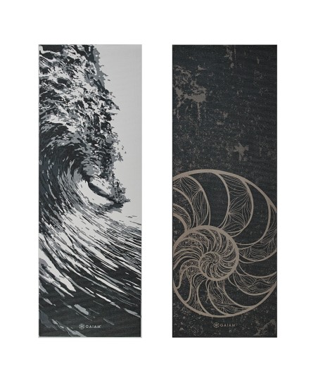 GAIAM MATA DO JOGI DWUSTRONNA SPIRAL MOTION 6 MM 62435