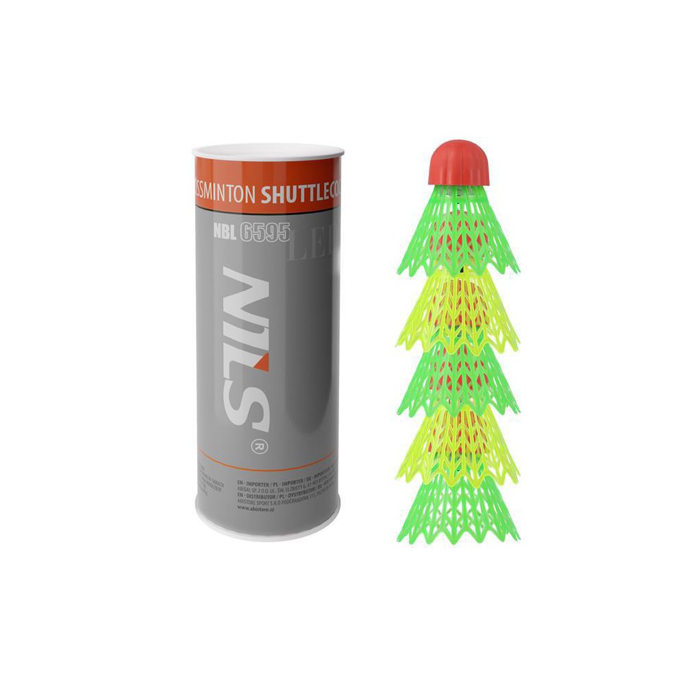 NBL6595 LOTKI NYLON LED DO CROSSMINTONA 5 SZT. NILS 