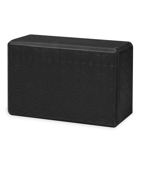 GAIAM KOSTKA DO JOGI EMBOSSED BLACK 63438