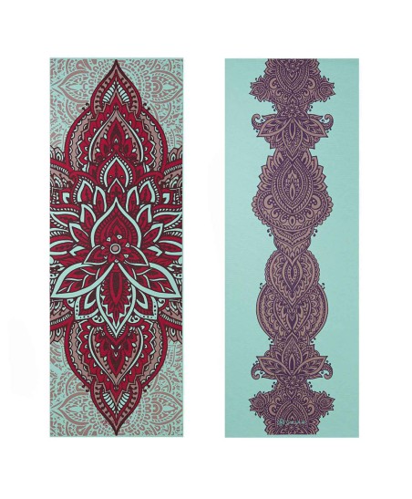 GAIAM MATA DO JOGI DWUSTRONNA ZARA ROUGE 6 MM 63368