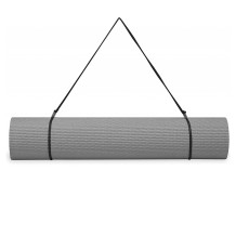 GAIAM ESSENTIALS MATA DO JOGI 6 MM Z PASKIEM SZARA 63317