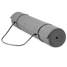 GAIAM ESSENTIALS MATA DO JOGI 6 MM Z PASKIEM SZARA 63317