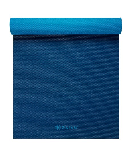 GAIAM MATA DO JOGI DWUSTRONNA NAVY & BLUE 6 MM 61698