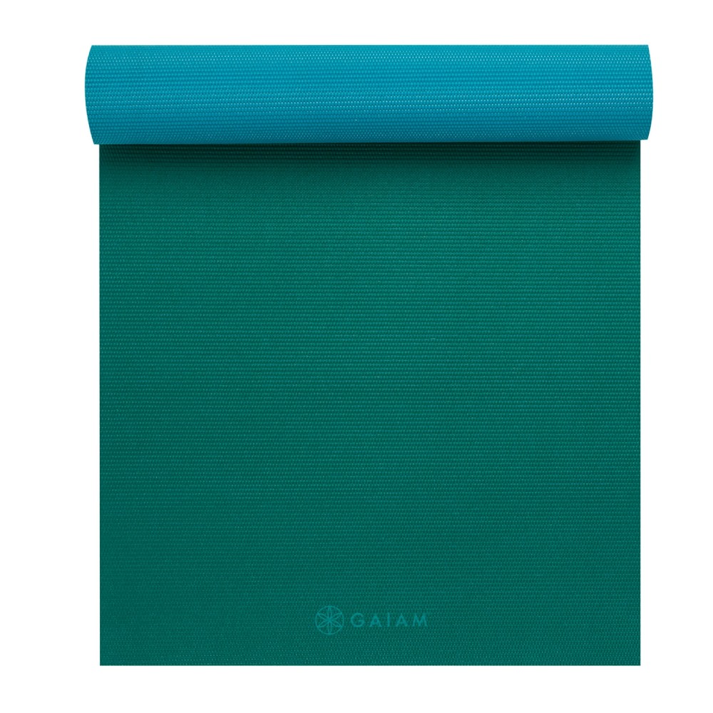 GAIAM MATA DO JOGI DWUSTRONNA TURQUOISE SEA 4 MM 61335