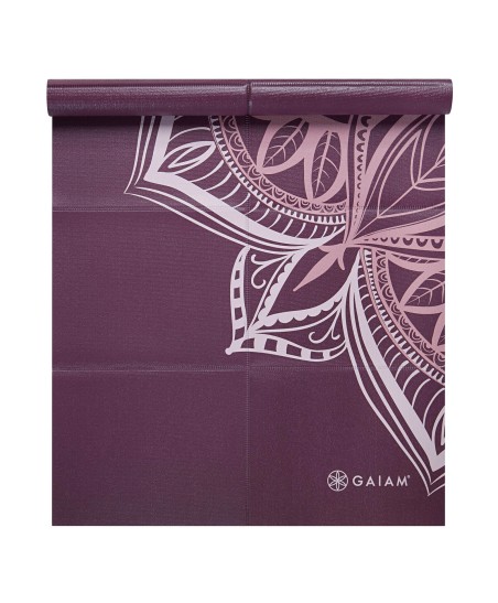 GAIAM MATA SKŁADANA DO JOGI CRANBERRY POINT 2 MM 63640