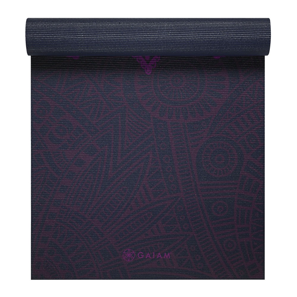 GAIAM MATA DO JOGI PLUM SUNDIAL 6 MM 62572