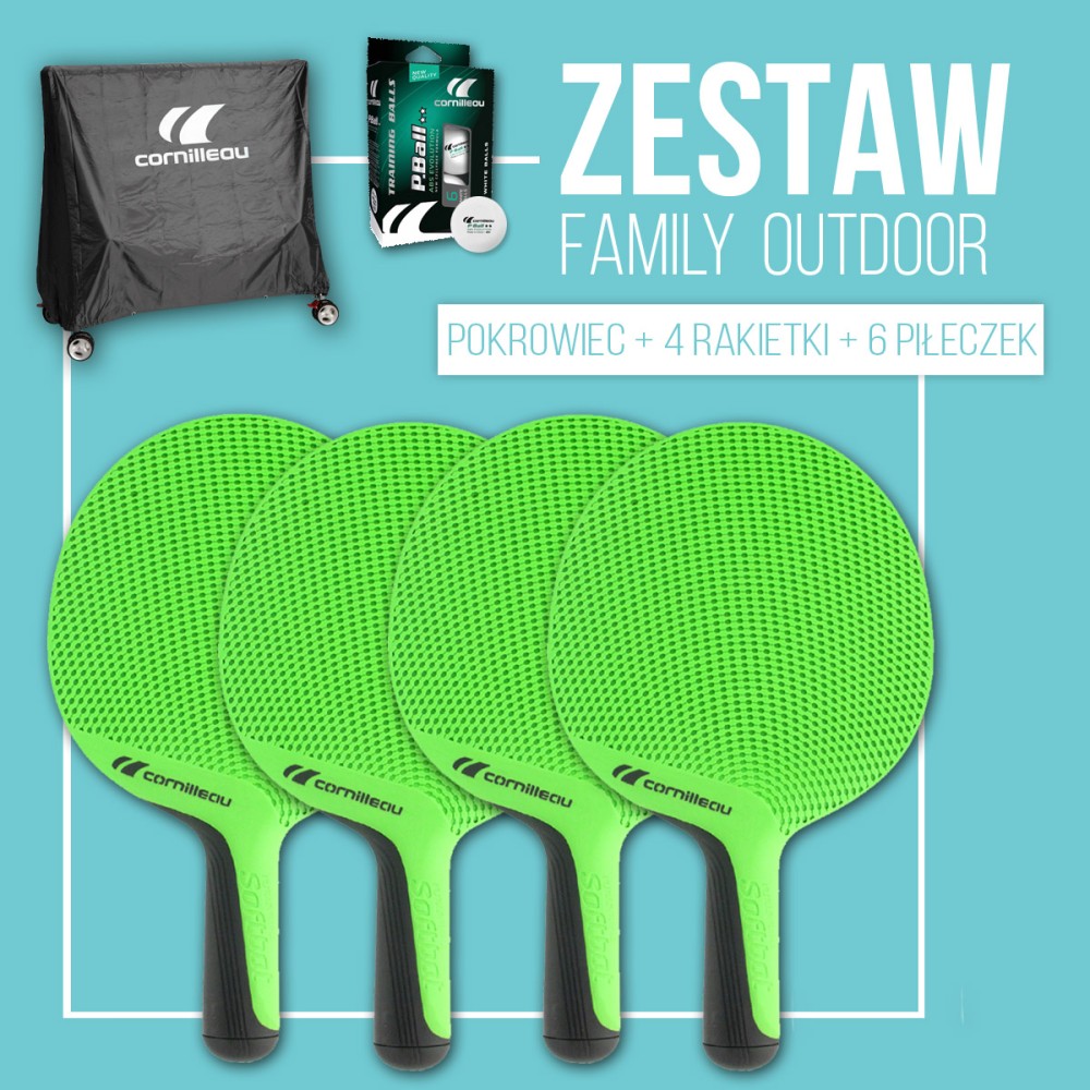 CORNILLEAU ZESTAW FAMILY PACK OUTDOOR