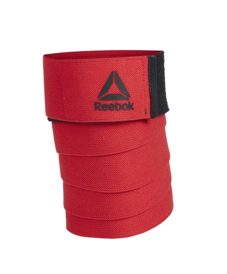 REEBOK TAŚMY WZMACNIAJĄCE KOLANA CZERWONE RAAC-16060RD