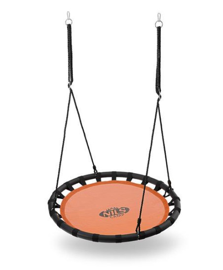 NB5034 ORANGE ŚR.100 CM BOCIANIE GNIAZDO HUŚTAWKA  NILS CAMP