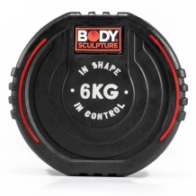 BODY SCULPTURE HANTEL TPU BW 133 6 KG