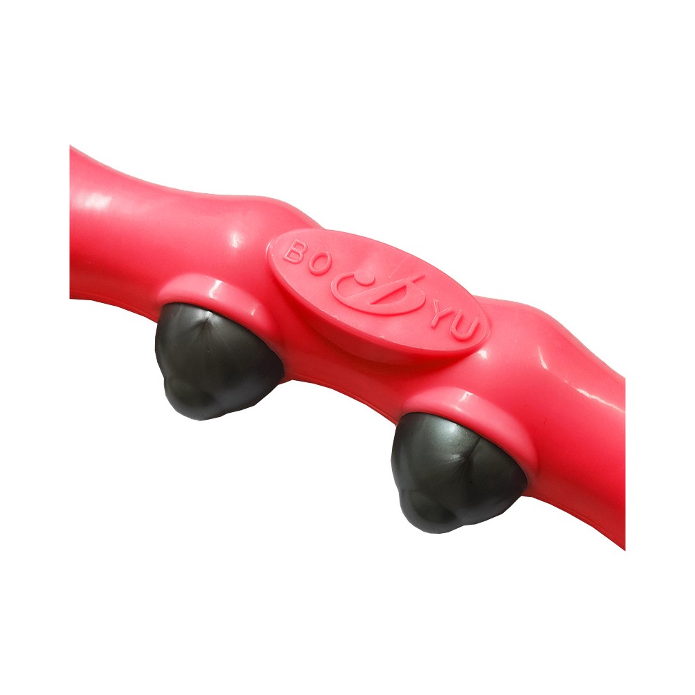 HULA HOOP Z MASAŻEM ALLRIGHT RED
