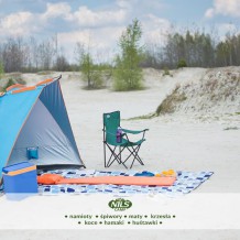 NC3044 ZIELONY  KRZESŁO TURYSTYCZNE NILS CAMP