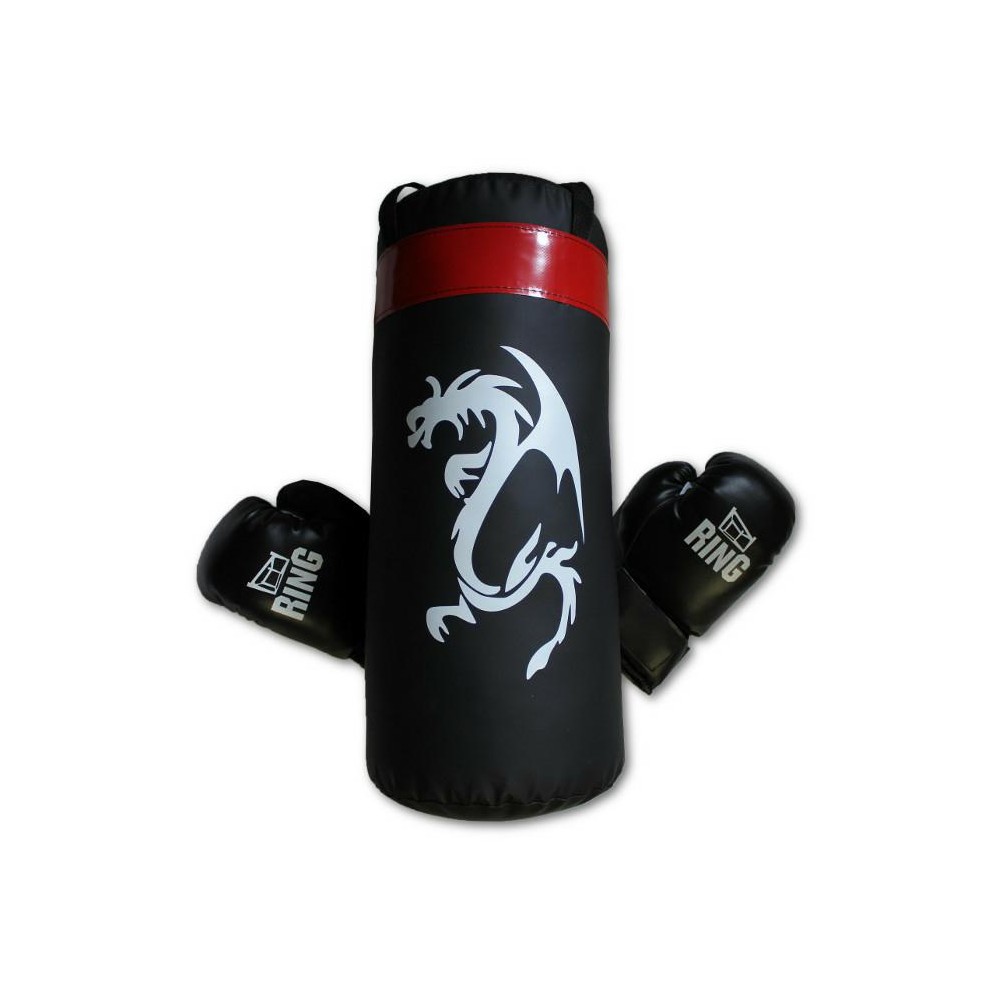 ZESTAW BOKSERSKI 50cm DRAGON BLACK