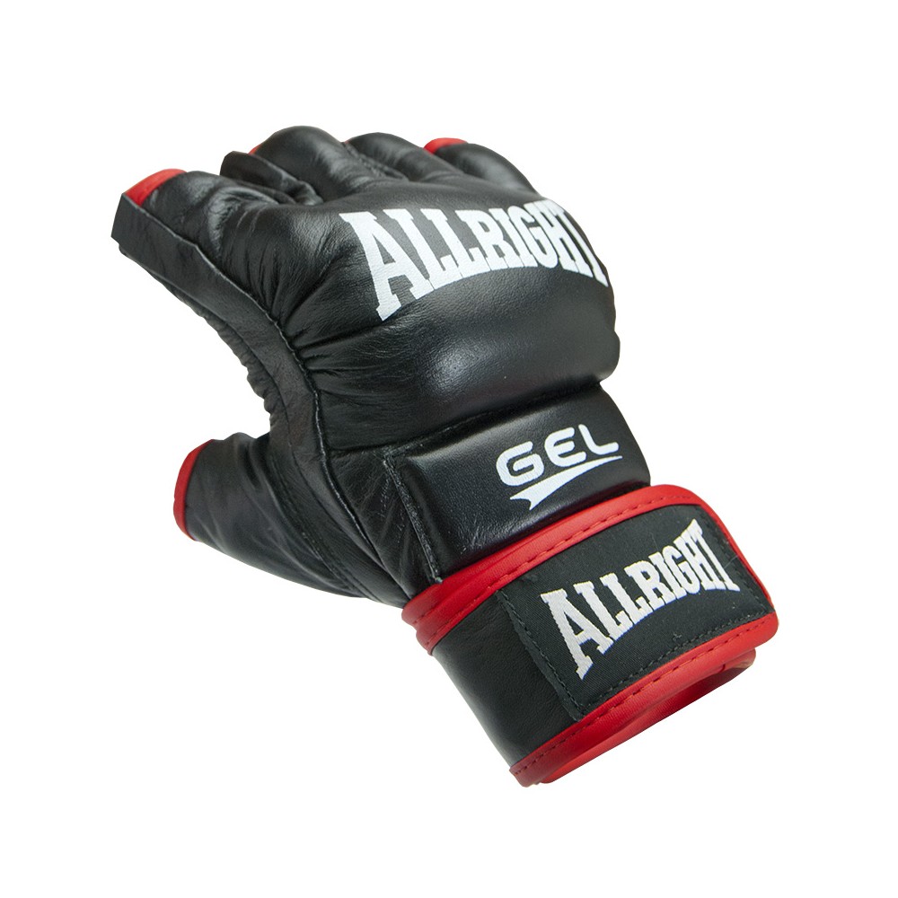 RĘKAWICE MMA PRO PU r.M czarne