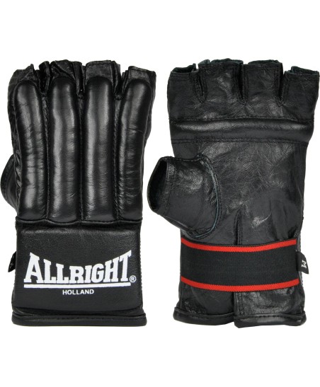 RĘKAWICE MMA 3048 r.L czarne ALLRIGHT