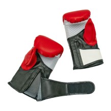 RĘKAWICE PRZYRZĄDOWE TRENINGOWE PU XL ALLRIGHT CARBON 1410 R/W/B