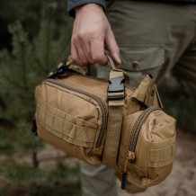 OFFLANDER PLECAK TURYSTYCZNY SURVIVAL COMBO 18L KHAKI