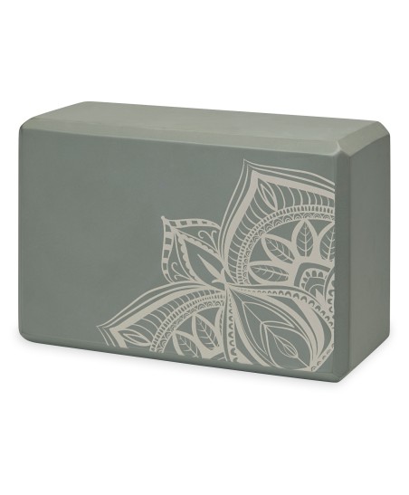 GAIAM ESSENTIALS KOSTKA DO JOGI Z PIANKI OLIVE POINT 65383