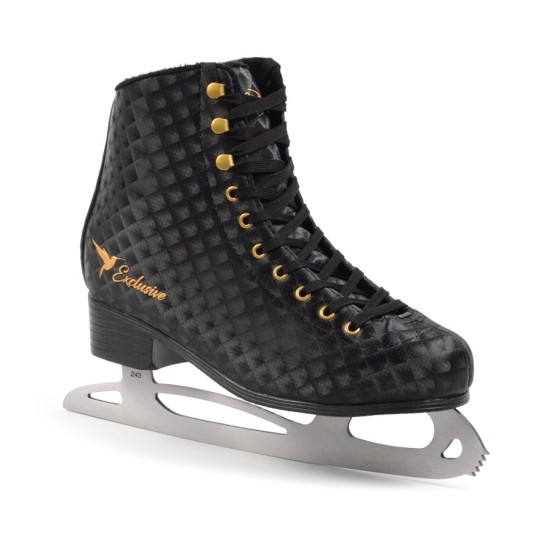 Łyżwy figurowe SMJ sport Exclusive czarne