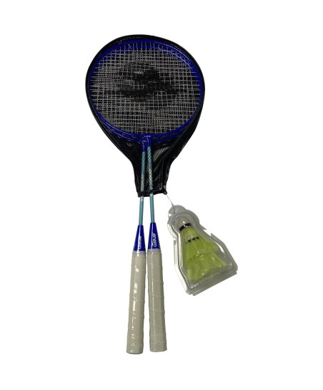 ZESTAW DO BADMINTONA W POKROWCU NAVY BLUE ENERO 105