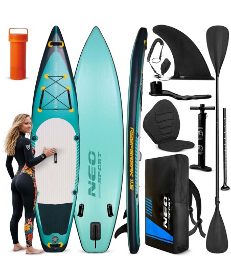  Deska SUP Reefbreak 350 x 81 x 15 cm Neo-Sport 170303