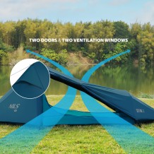 NC2502 NAMIOT ULTRA LIGHT SKYAIR 2 NIEBIESKI NILS CAMP