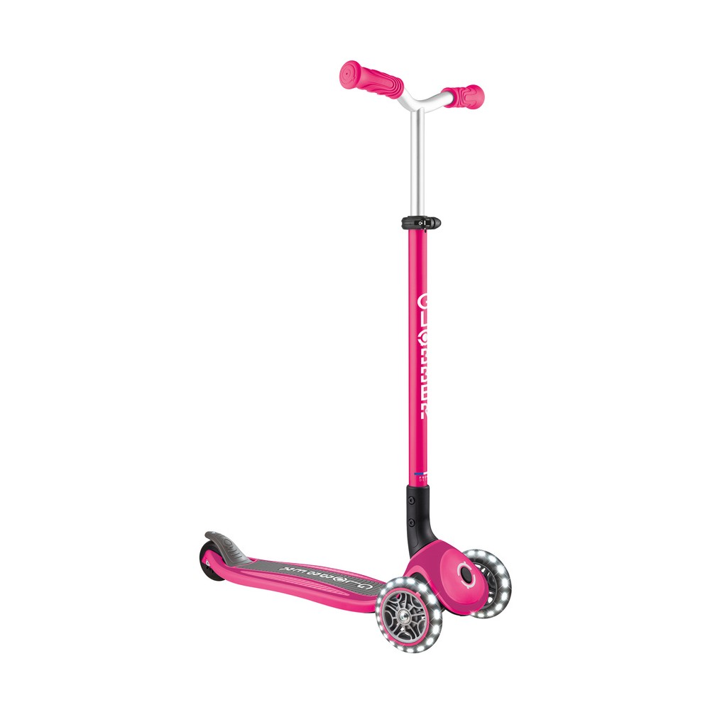 Hulajnoga trójkołowa MASTER LIGHTS - Fuchsia (663-110)