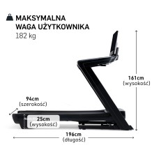 NORDICTRACK BIEŻNIA ELEKTRYCZNA COMMERCIAL 2450