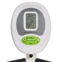 R9259* POZIOMY ROWER MAGNETYCZNY HMS (9 KG) biało-zielony