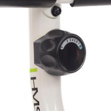 R9259* POZIOMY ROWER MAGNETYCZNY HMS (9 KG) biało-zielony