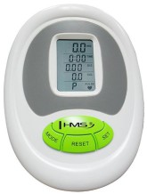 R9259* POZIOMY ROWER MAGNETYCZNY HMS (9 KG) biało-zielony