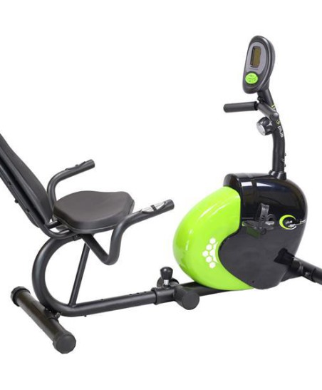 R9259 PLUS POZIOMY ROWER MAGNETYCZNY HMS (9 KG) czarno-zielony